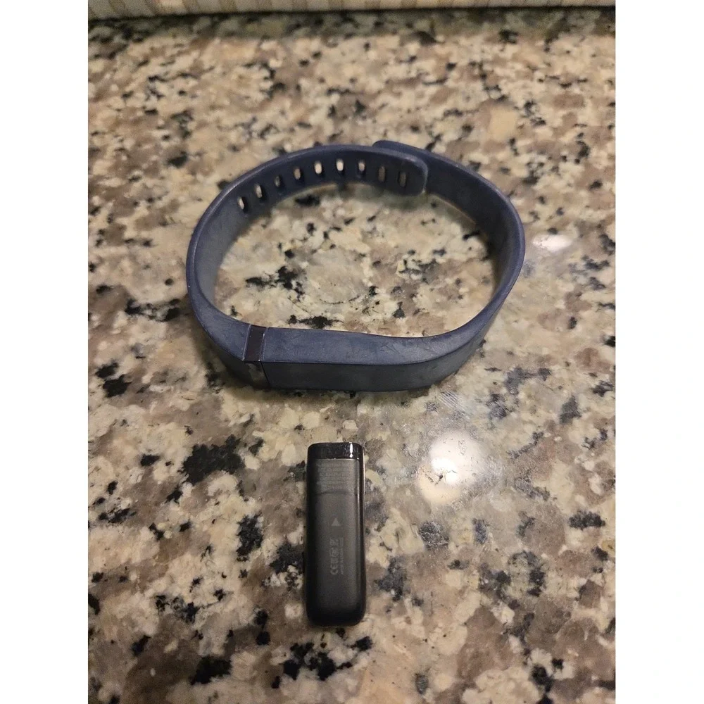 Fitbit Flex 2 Activity Tracker Blue Wristband Bluetooth No Charging Cable